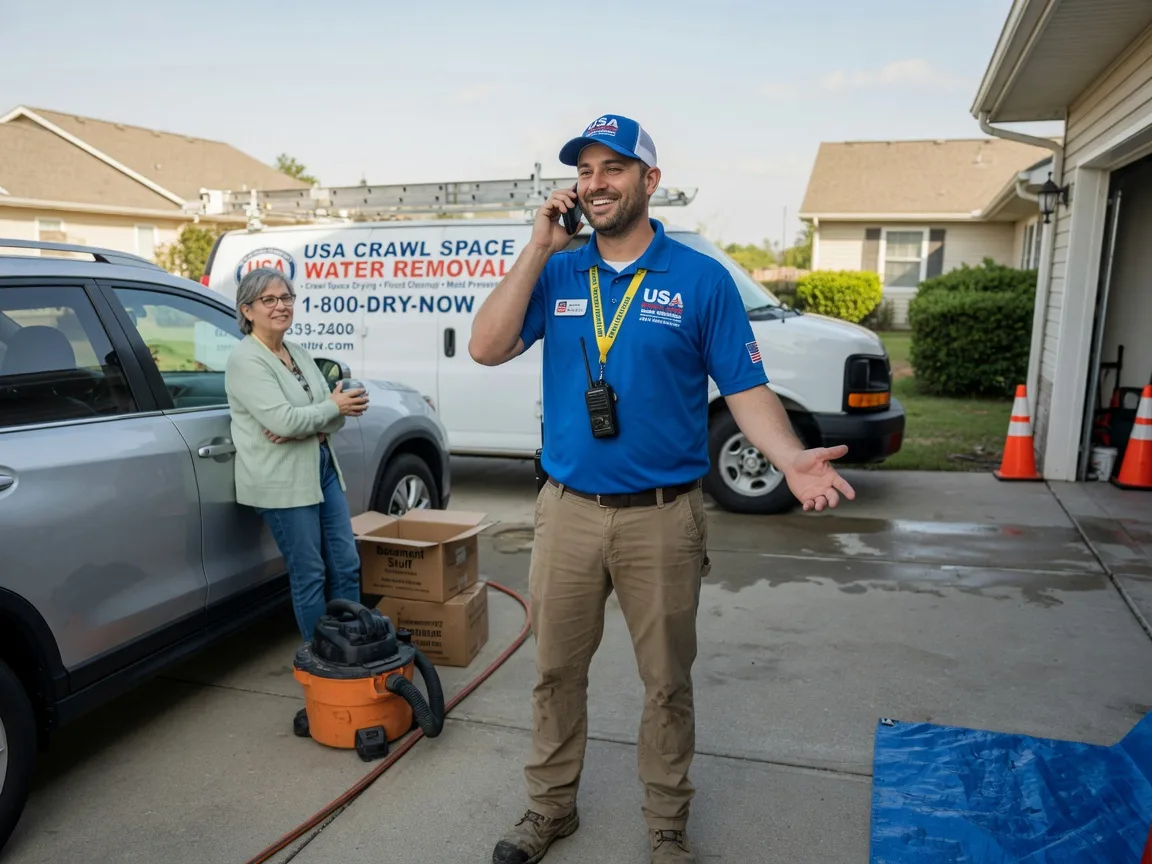 Crawl Space Water Removal Loomis, NE FAQs